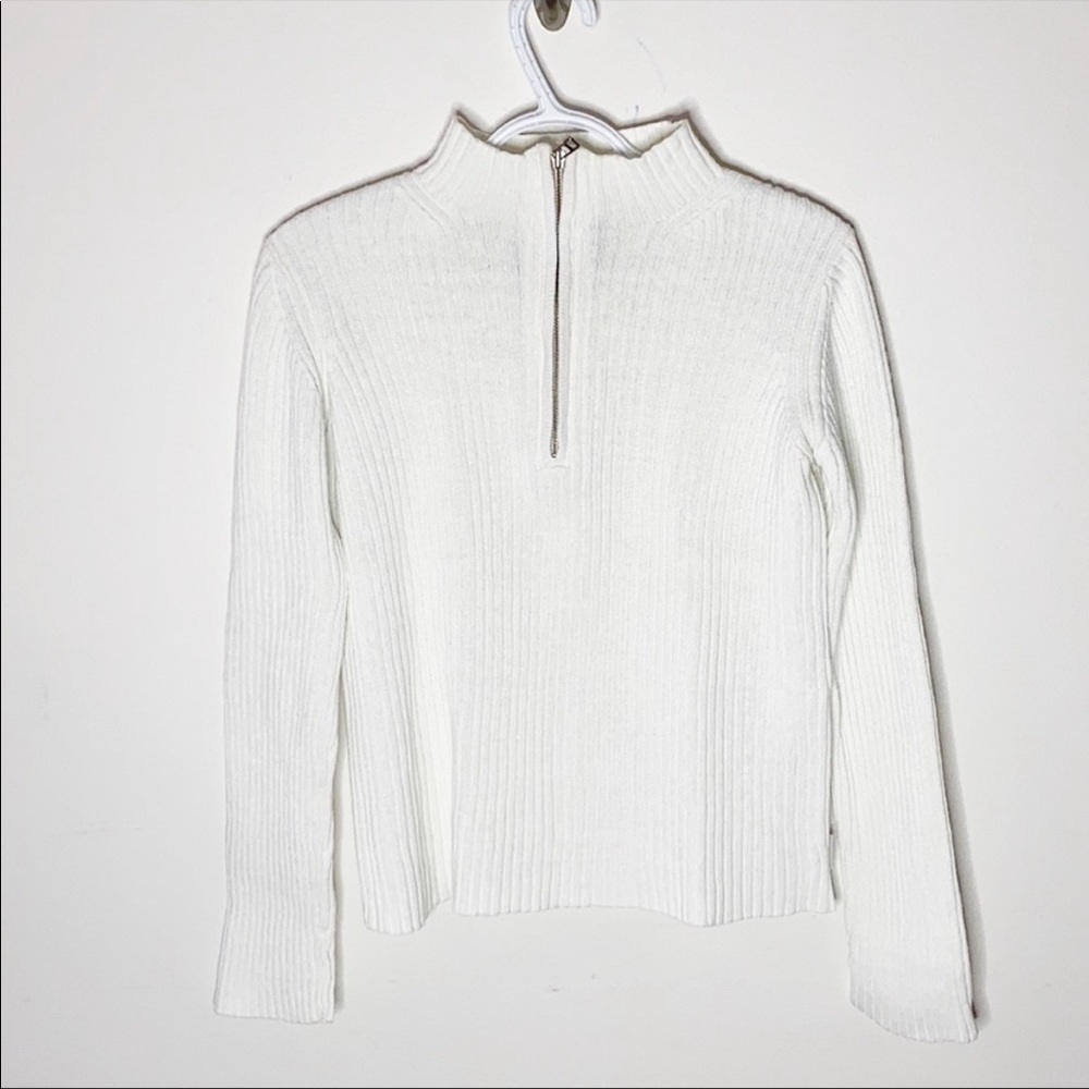 VINTAGE WOOLRICH COTTON QUARTER ZIP